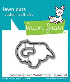 Lawn Fawn - Winter Otter - Stanze