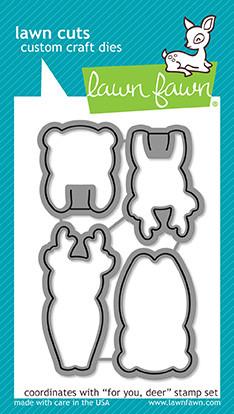 Lawn Fawn - For You, Deer - Stanze