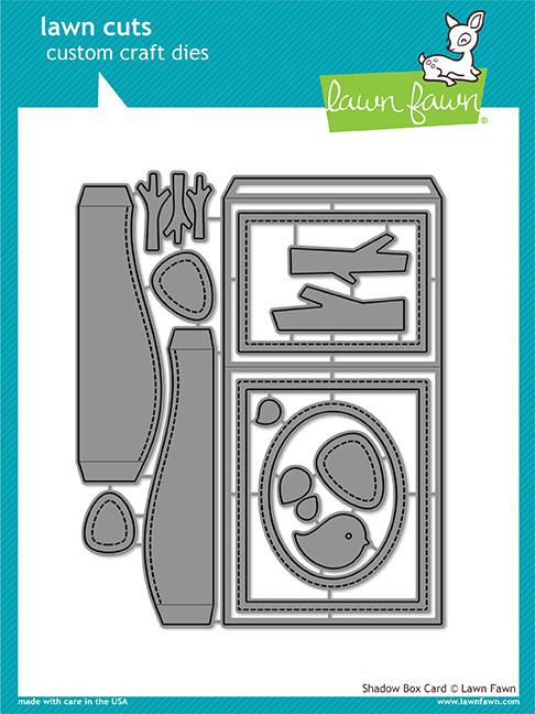Lawn Fawn - Shadow Box Card - Stanze