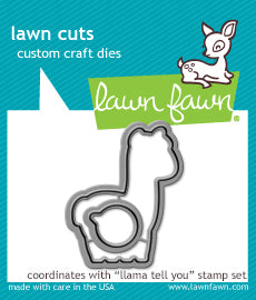 Lawn Fawn - Llama Tell You - Stanze