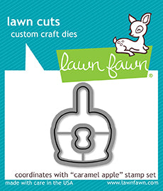 Lawn Fawn - Caramel Apple - Stanzen