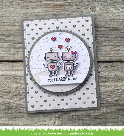 Lawn Fawn - charge me up - Clear Stamp 2x3