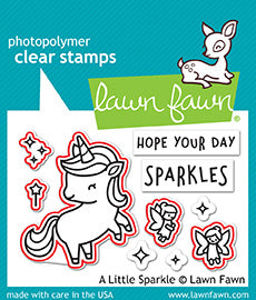 Lawn Fawn - A Little Sparkle - Stanze