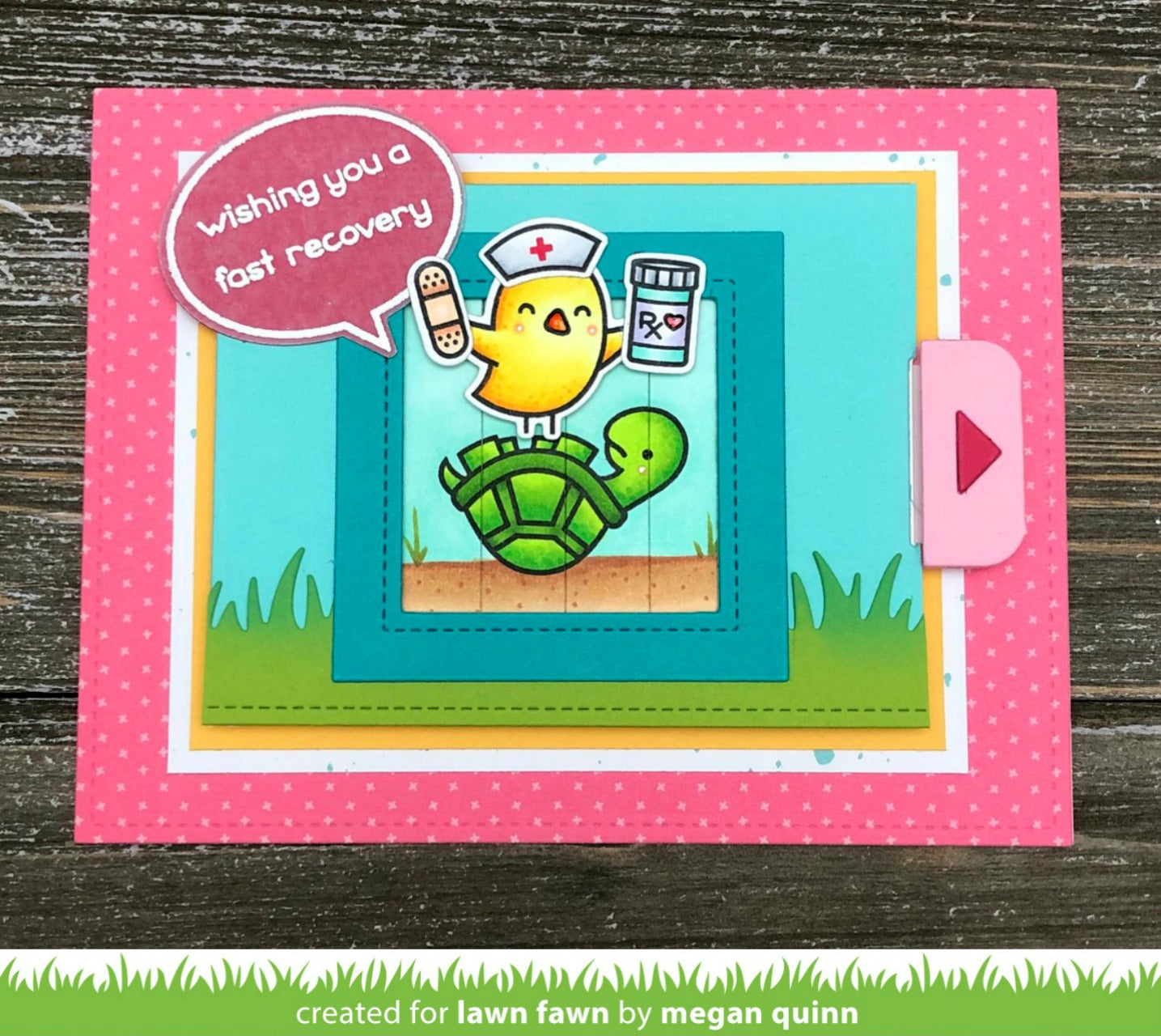 Lawn Fawn - Get Well Before 'n Afters - Clear Stamp 4x6