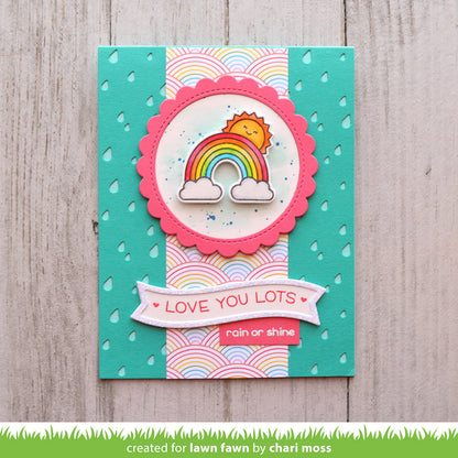 Lawn Fawn - Rain Or Shine before 'n Afters