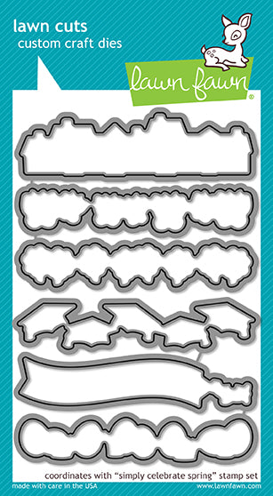 Lawn Fawn - Simply Celebrate Spring - Stanze