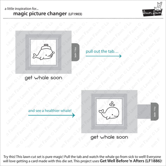 Lawn Fawn - Magic Picture Slider - Stanze