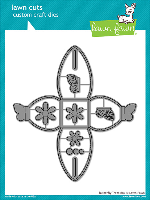 Lawn Fawn - Butterfly Treat Box - Stanze