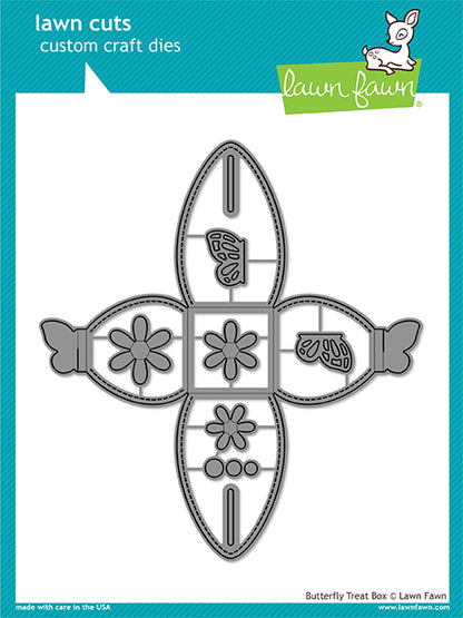 Lawn Fawn - Butterfly Treat Box - Stanze