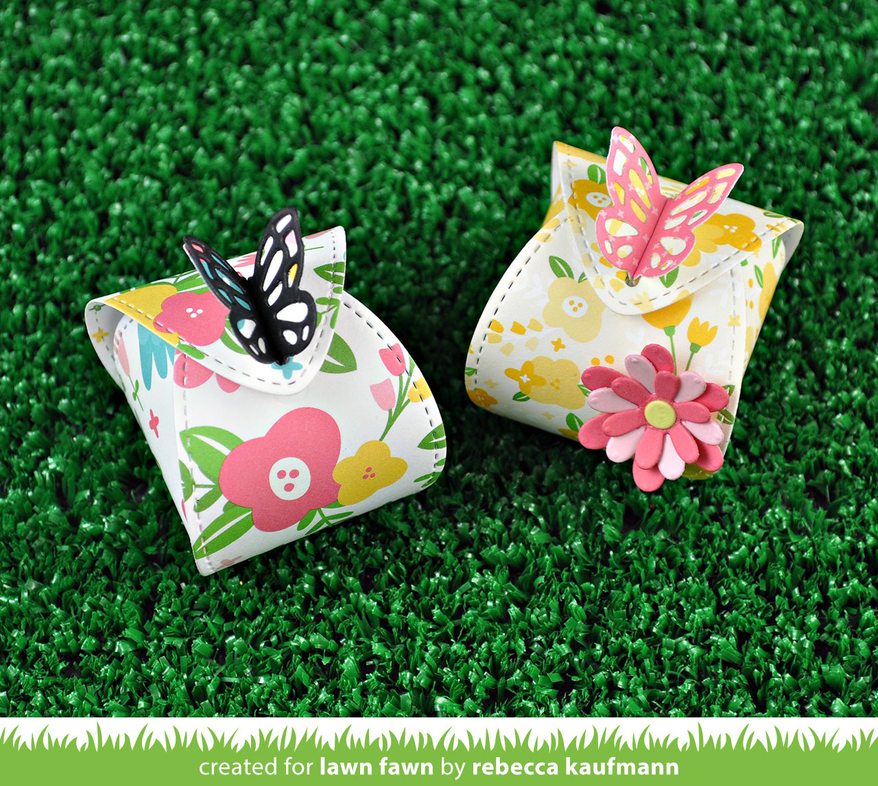 Lawn Fawn - Butterfly Treat Box - Stanze