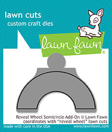 Lawn Fawn - Reveal Wheel Semicircle Add-On - Stanze