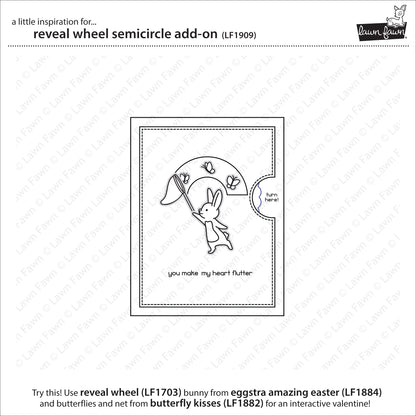 Lawn Fawn - Reveal Wheel Semicircle Add-On - Stanze