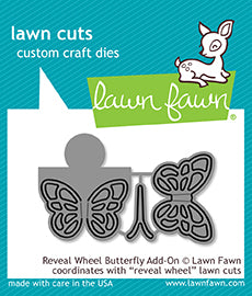 Lawn Fawn - Reveal Wheel Butterfly Add-On - Stanze