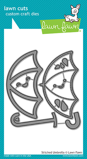 Lawn Fawn - Stitched Umbrella - Stanze