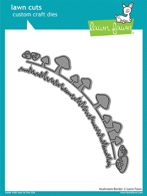 Lawn Fawn - Mushroom Border - Stanze