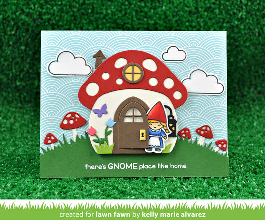 Lawn Fawn - Mushroom House - Stanze