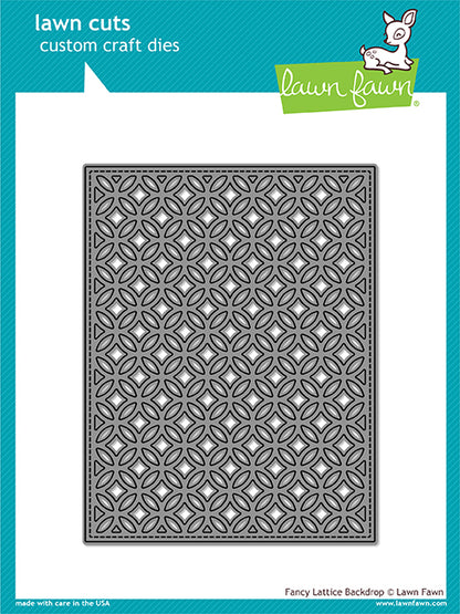 Lawn Fawn - Fancy Lattice Backdrop - Stanze
