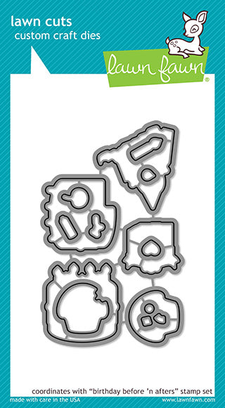 Lawn Fawn - Birthday Before 'n Afters - Stanze