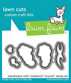 Lawn Fawn - Seahorsin' Around - Stanzen