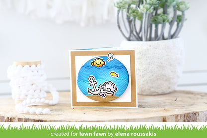 Lawn Fawn - Center Picture Window Card - Stanzset