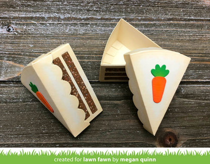 Lawn Fawn - Cake Slice Box - Stanze
