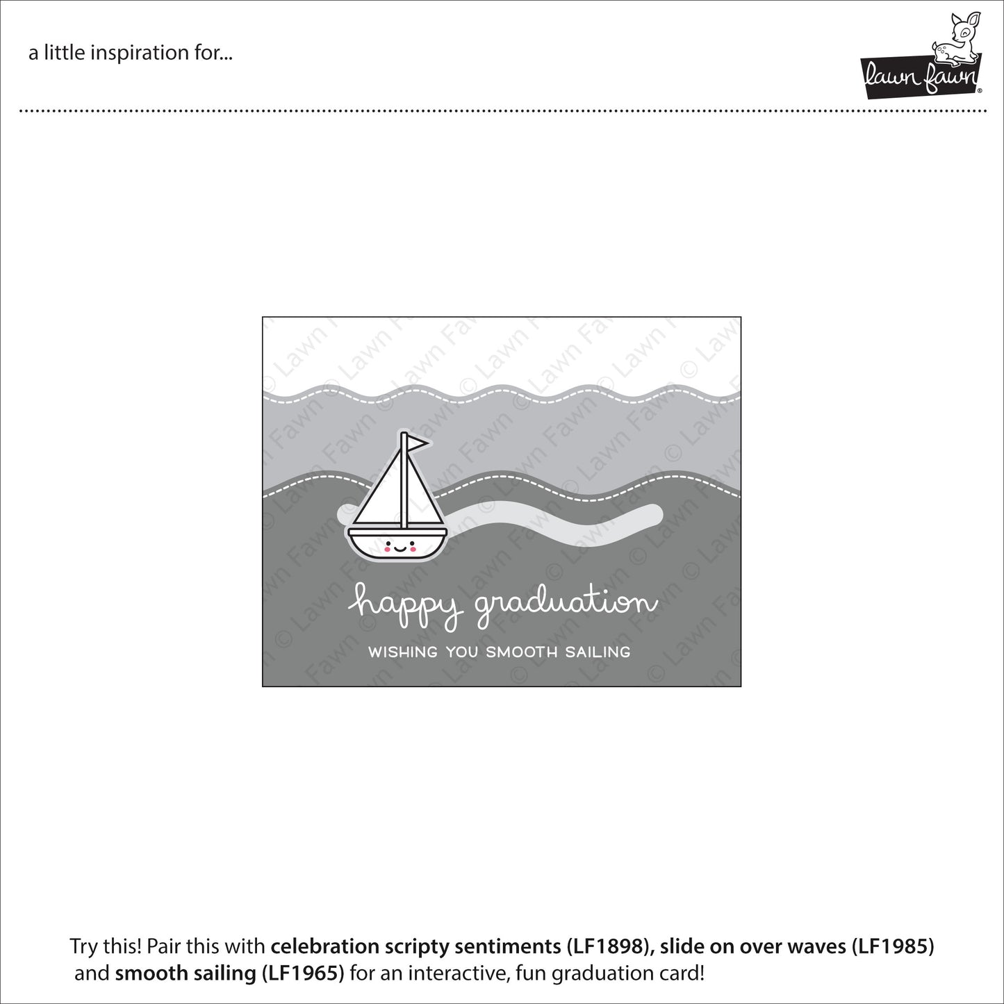 Lawn Fawn - Stitched Simple Wavy Borders - Stanze