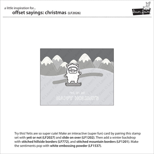 offset sayings: christmas