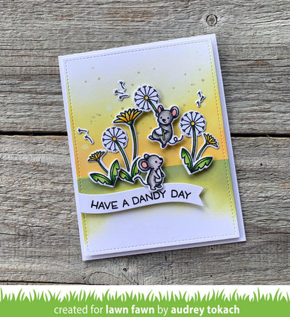 Lawn Fawn - dandy day - Clear Stamp 4x6