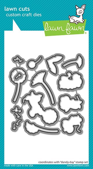 Lawn Fawn dandy day Stanzen