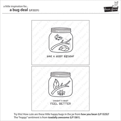 Lawn Fawn - a bug deal - Clear Stamp 4x6