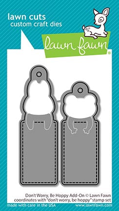 Lawn Fawn don't worry, be hoppy add-on Stanzen