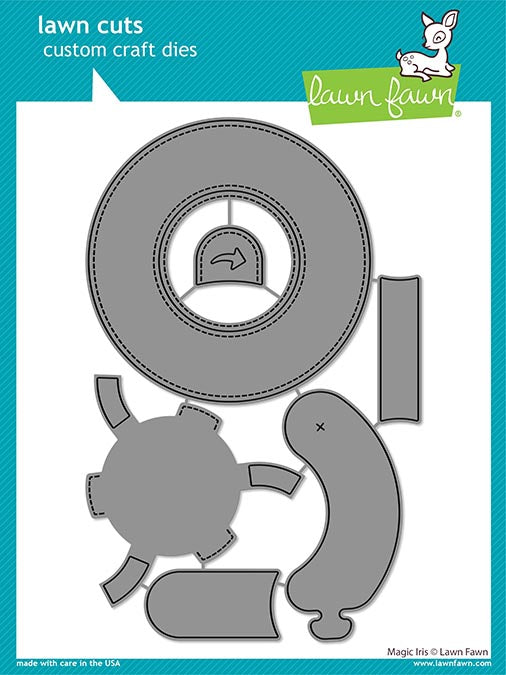 Lawn Fawn - magic iris - Stanzen