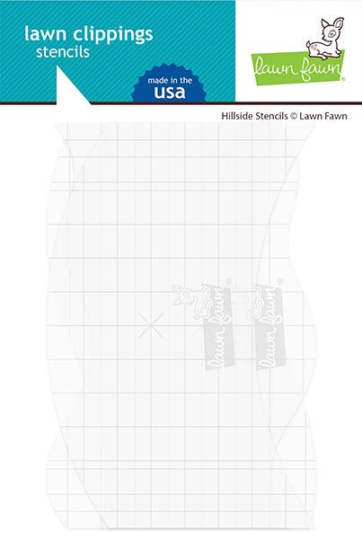 Lawn Fawn - hillside stencils
