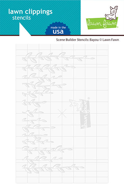 Lawn Fawn - scene builder stencils: bayou