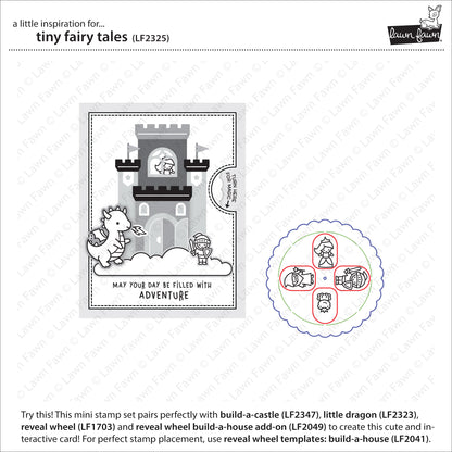 Lawn Fawn - tiny fairy tale - Clear Stamp 2x3