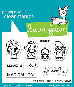 Lawn Fawn - tiny fairy tale - Clear Stamp 2x3