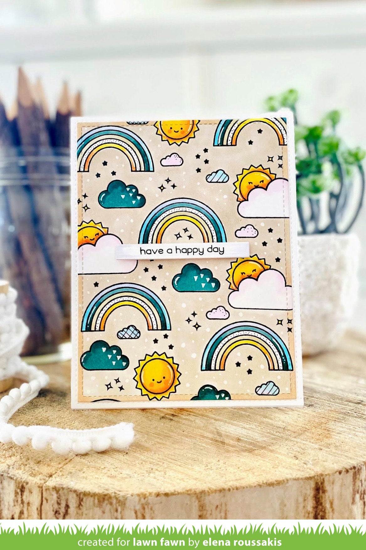 Lawn Fawn - all the clouds - Clear Stamp 4x6