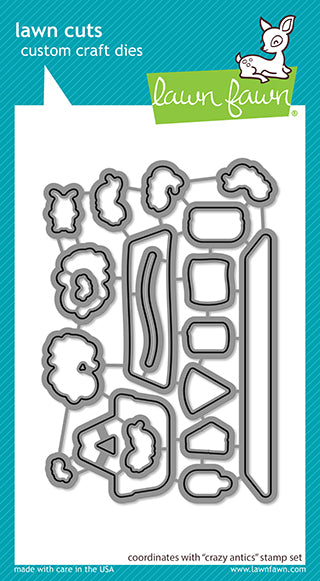 Lawn Fawn crazy antics Stanzen