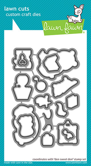 Lawn Fawn - den sweet den - Stanzen