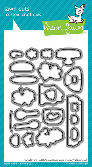 Lawn Fawn - a creature was stirring - Stanzen