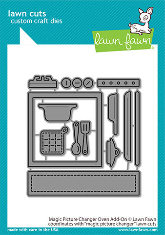 Lawn Fawn - magic picture changer oven add-on - Stanzen