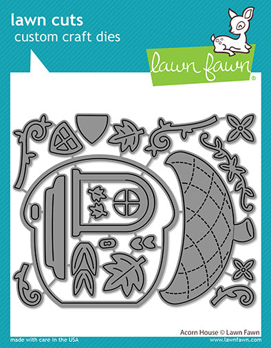 Lawn Fawn - acorn house - Stanzen