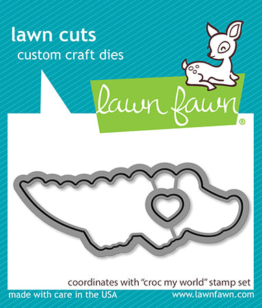 Lawn Fawn - Croc my World - Stanzen