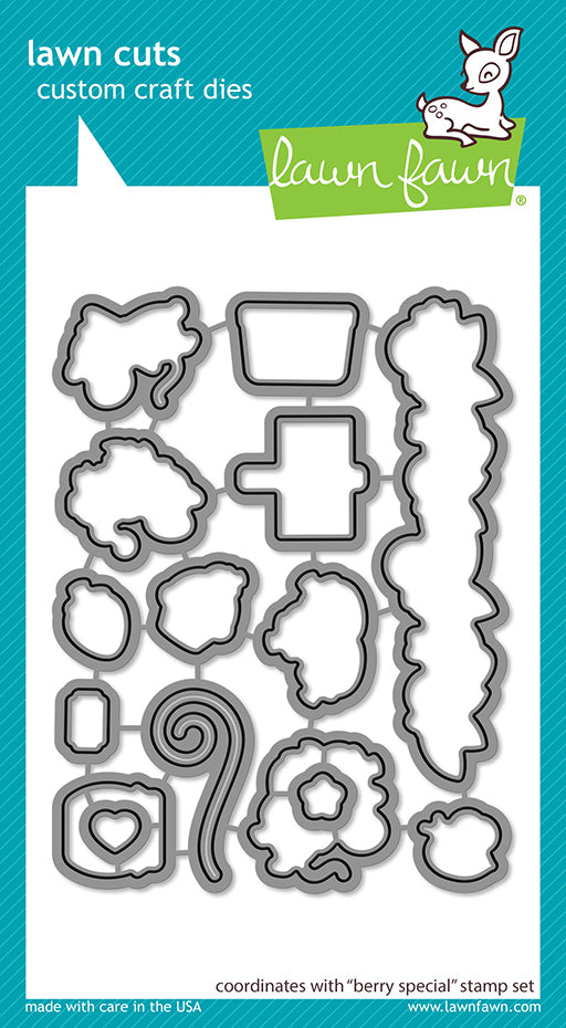 Lawn Fawn - Berry Special - Stanzen