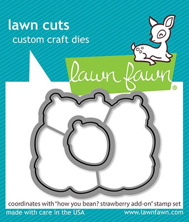 Lawn Fawn - How you bean? Strawberries Add-on - Stanzen