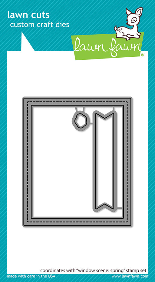 Lawn Fawn - Window scene: Spring - Stanzen