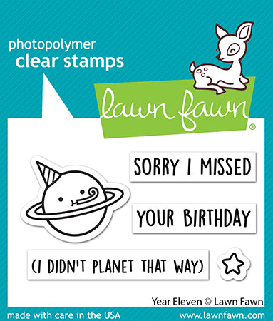 Lawn Fawn - Year eleven - Clear Stamps 2x3