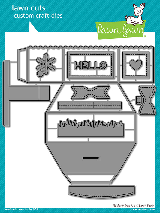 Lawn Fawn - Platform Pop-Up - Stand Alone Stanze