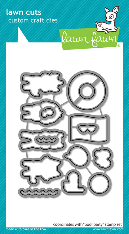 Lawn Fawn - Pool Party - Stanzen