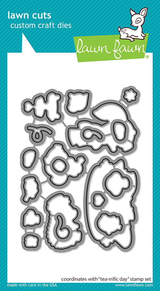 Lawn Fawn - Tea-rrific Day - Stanzen